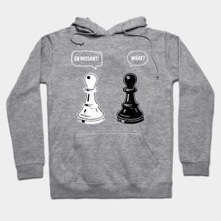 Funny Chess En Passant Pawn Chess Lover Hoodie